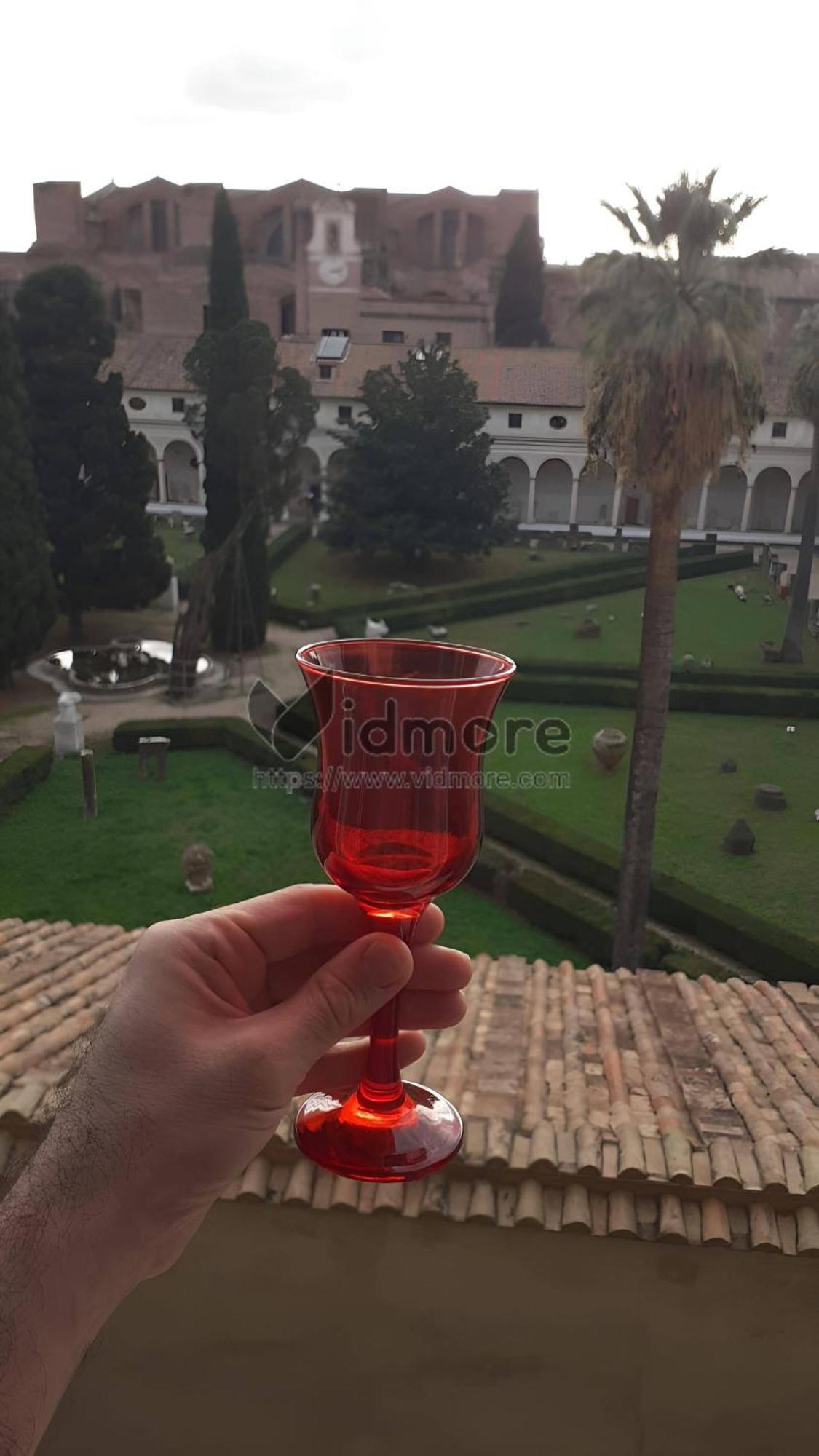 Camera X2 Con Magnifica Vista Sul Chiostro Di Michelangelo E Le Terme Di Diocleziano Roma Exterior foto